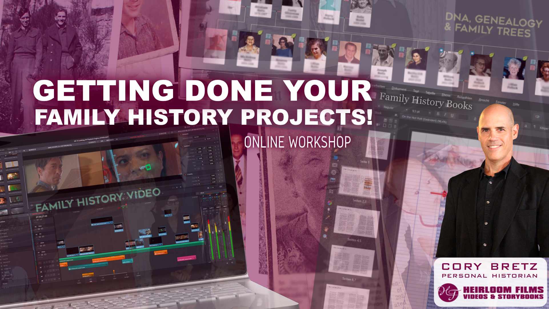 Getting Done Your Family History Project Online Workshop