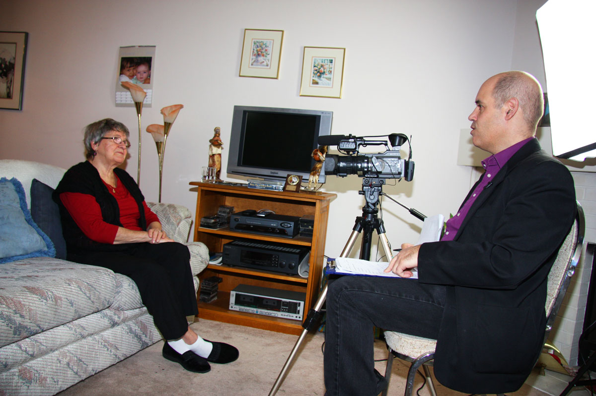 Video Interviews with a personal historian